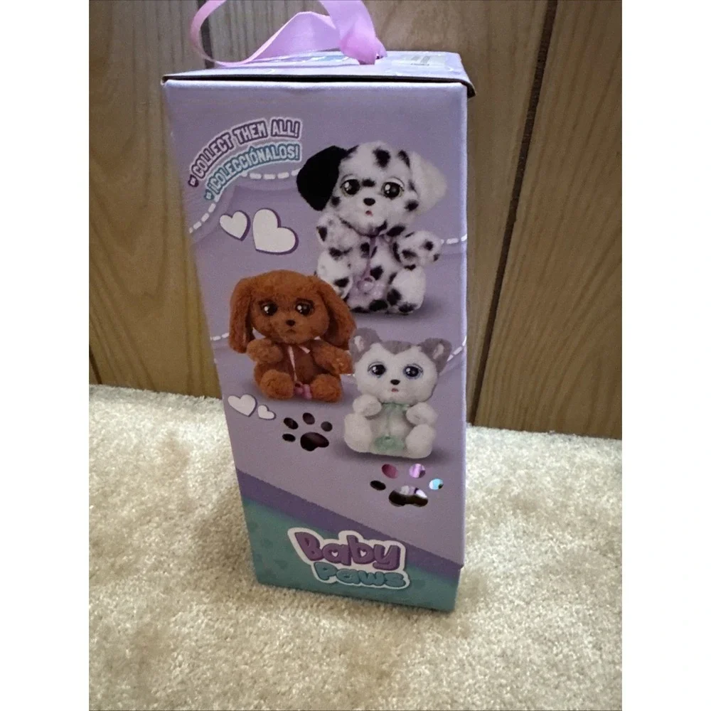 Baby Paws Cocker Spaniel Puppy With Carrier Interactive Plush 5 Sounds